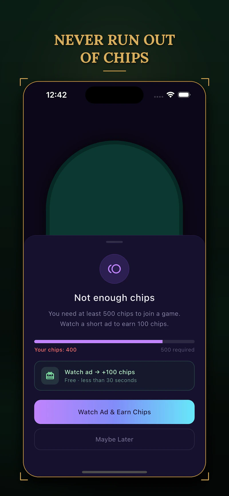 Bluff Arena screenshot 1