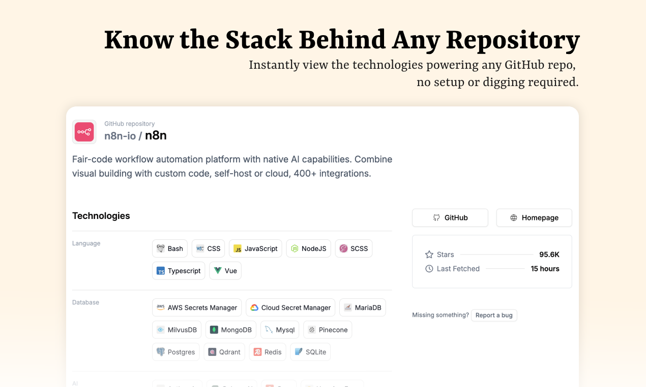 getStack - ชีพจรของเทรนด์เทคโนโลยีโอเพนซอร์ส - GitHub media 3