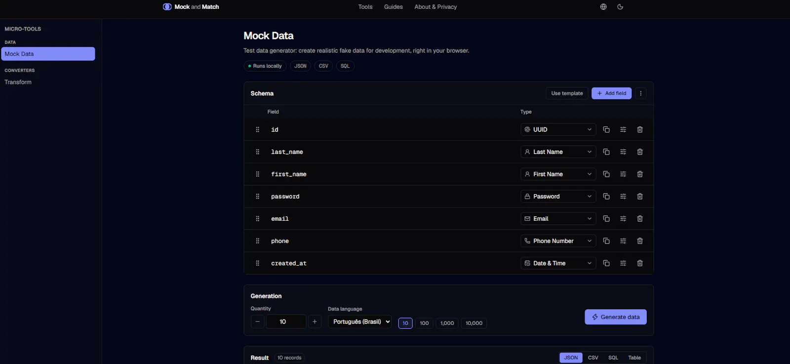 Mock and Match screenshot 1