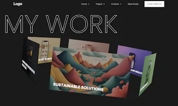 The Ultimate Designer Portfolio Template gallery image