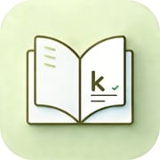 KMate for Kindle clippings and words - Product Hunt launch logo and brand identity