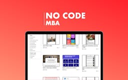 No Code MBA media 2