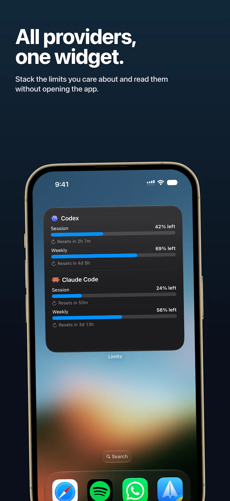 Limits screenshot 4