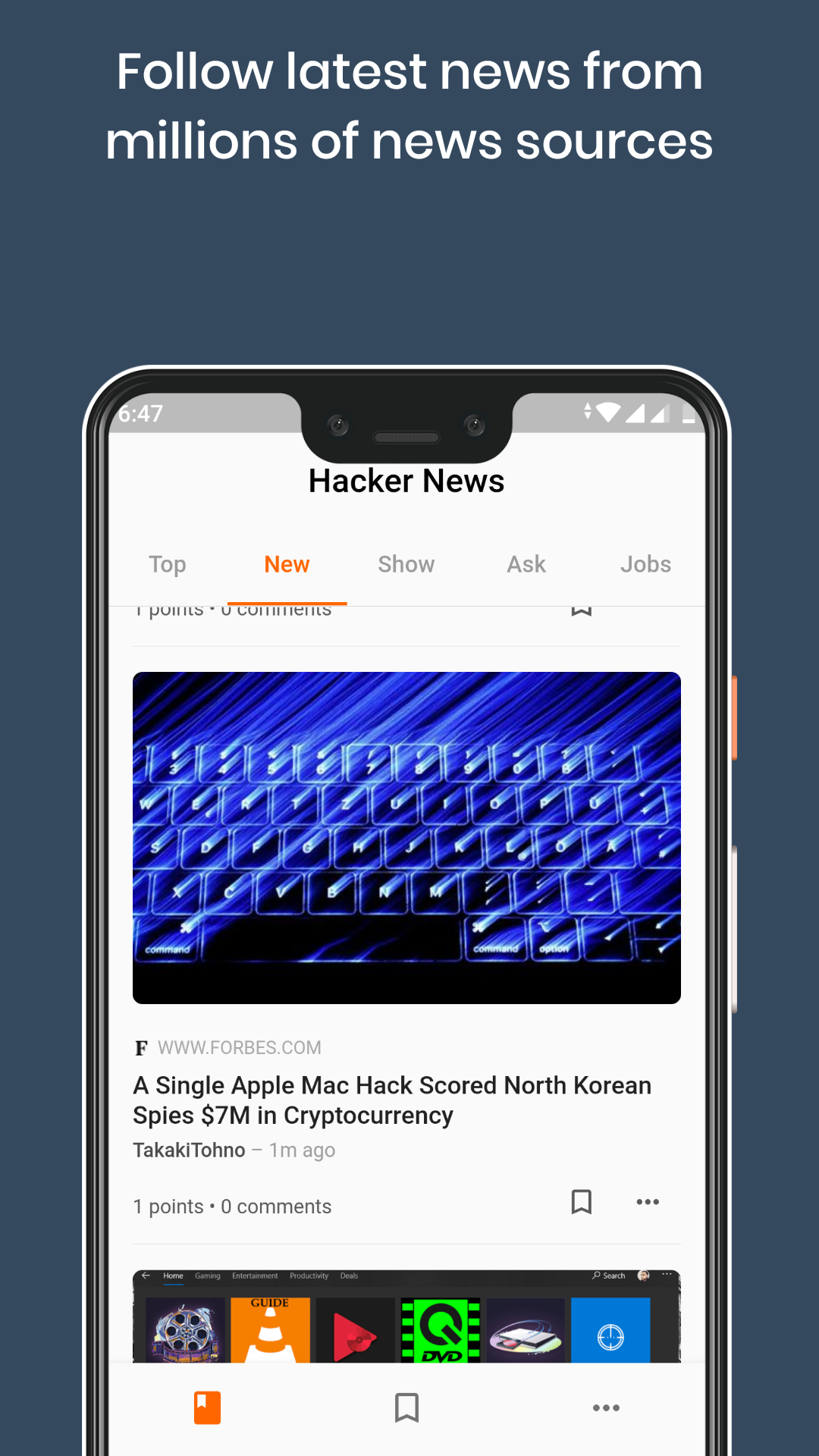 Hacker News for  Android gallery image