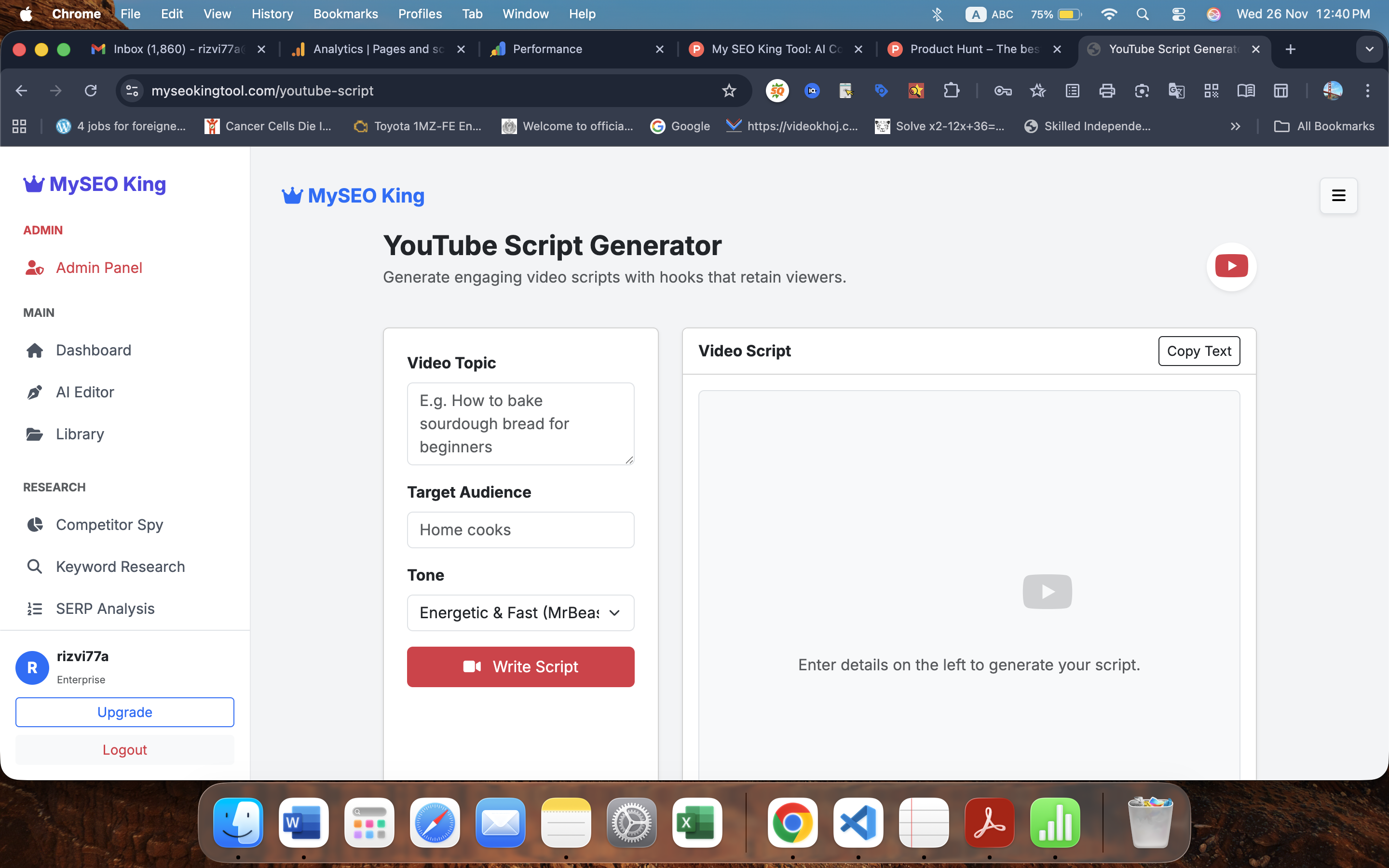 My SEO King Tool gallery image