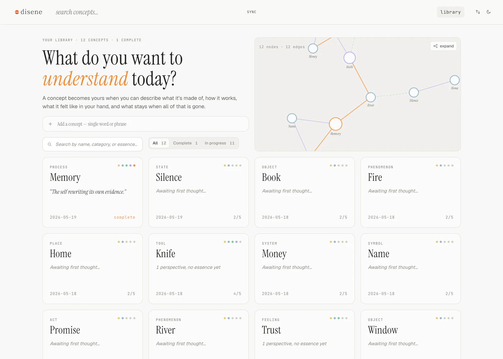 Disene screenshot 1