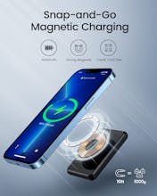 AOHI Magnetic Wireless Power Bank gallery image