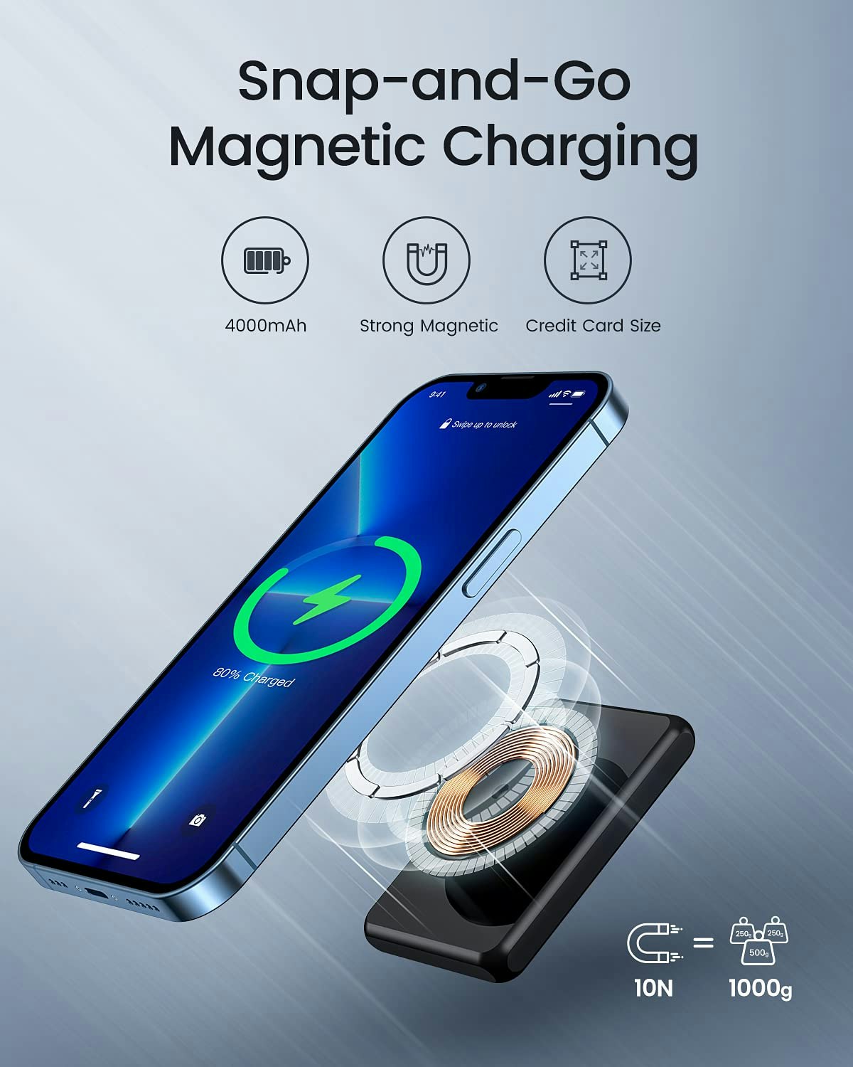 Bank Kuasa Tanpa Wayar Magnetik Aohi media 2