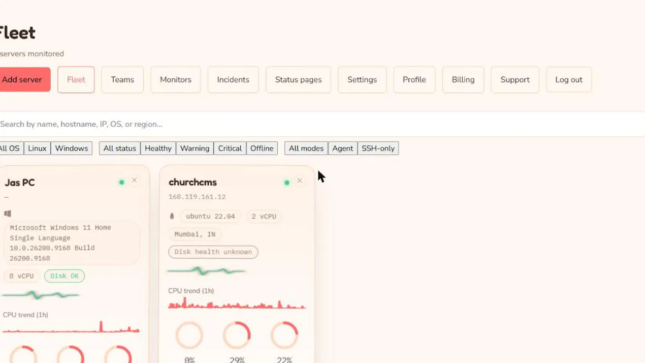 MonitorFree product