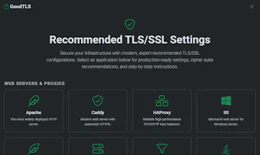 GoodTLS - Recommended TLS/SSL Settings gallery image