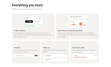 Quotes in 30 seconds. Pay on acceptance gallery image