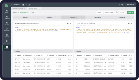 DataOps Suite BI Validador media 4