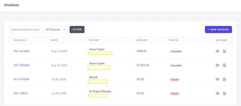 Clinic Management System screenshot 3