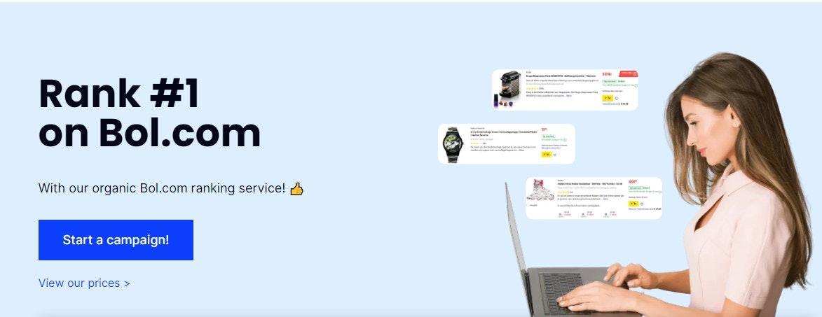 बोल्डचैम्प - हमारे कार्बनिक BOL.com रैंकिंग सेवा के साथ BOL.com पर #1 रैंक! मीडिया 1
