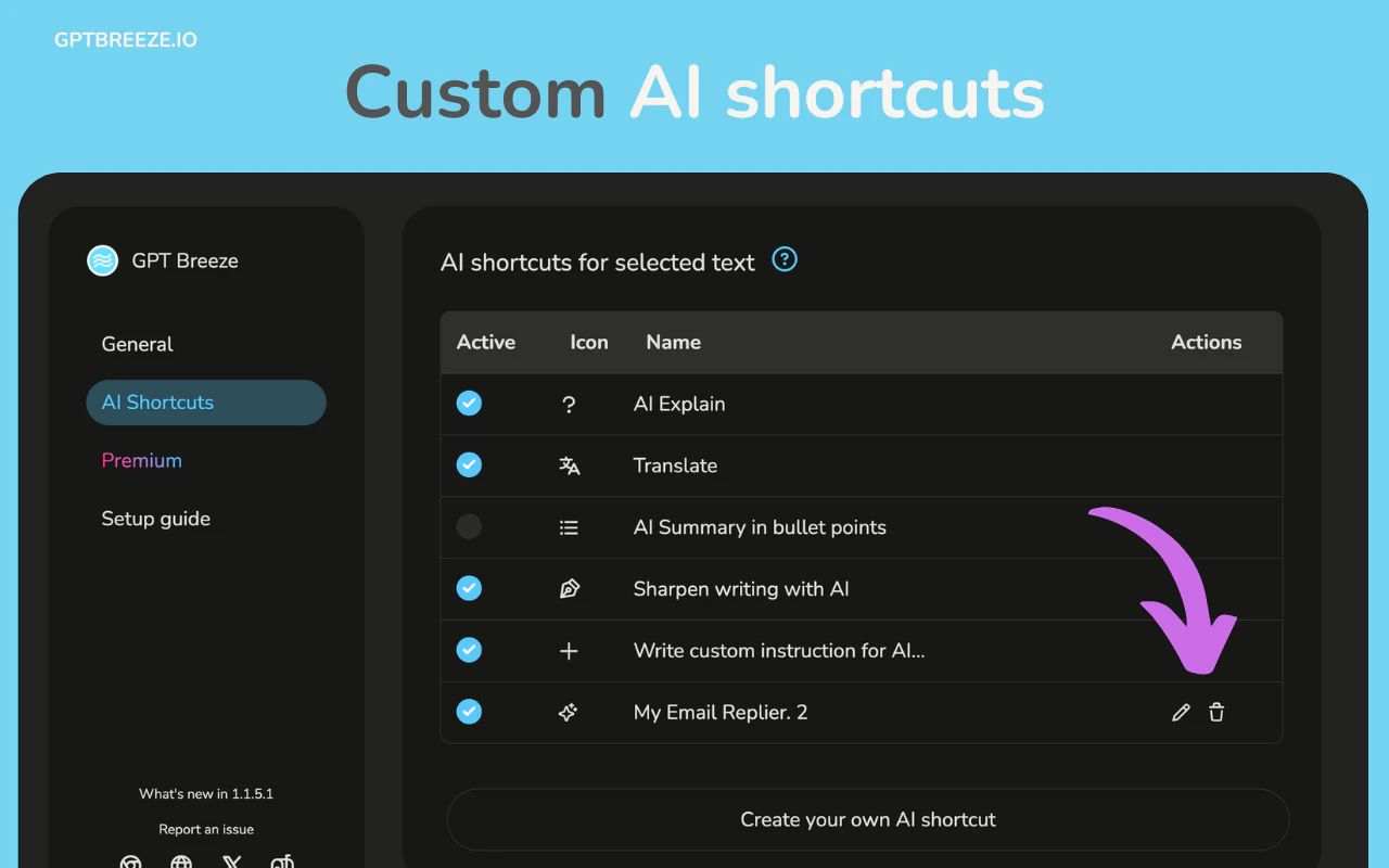 GPT Breeze screenshot 3