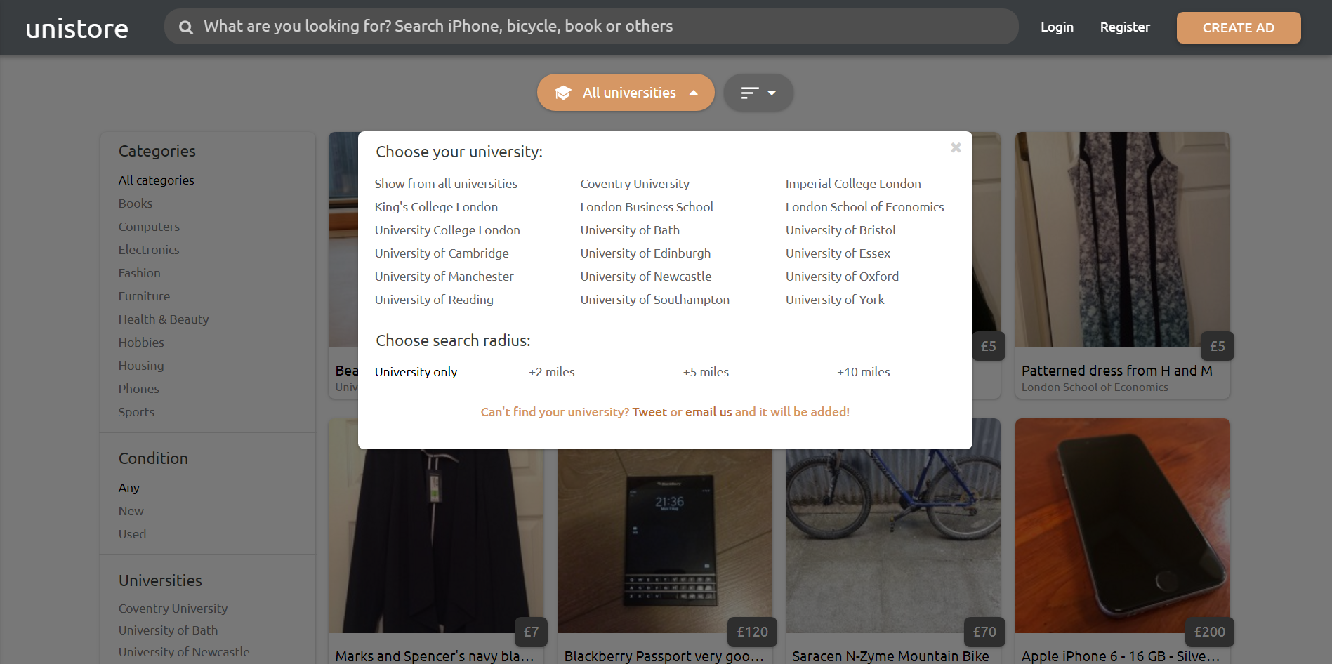 Unistore Image