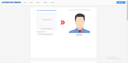 Self Attested Photo Maker Online gallery image