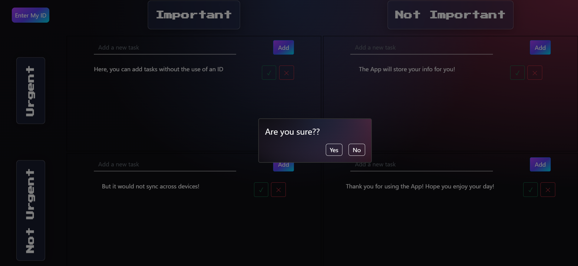 An Efficient To Do App! gallery image