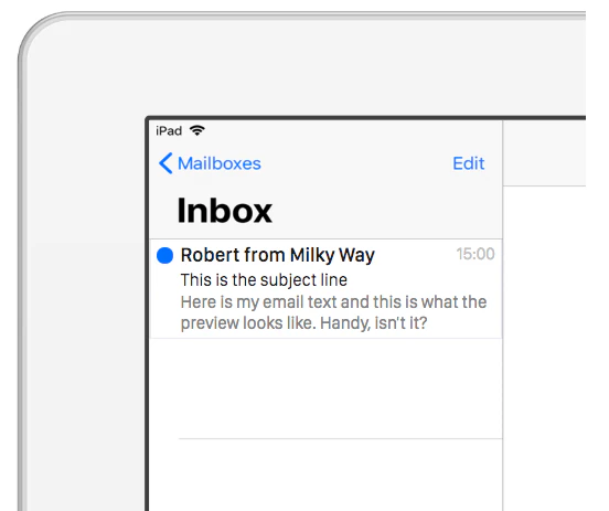 Email subject line tester
