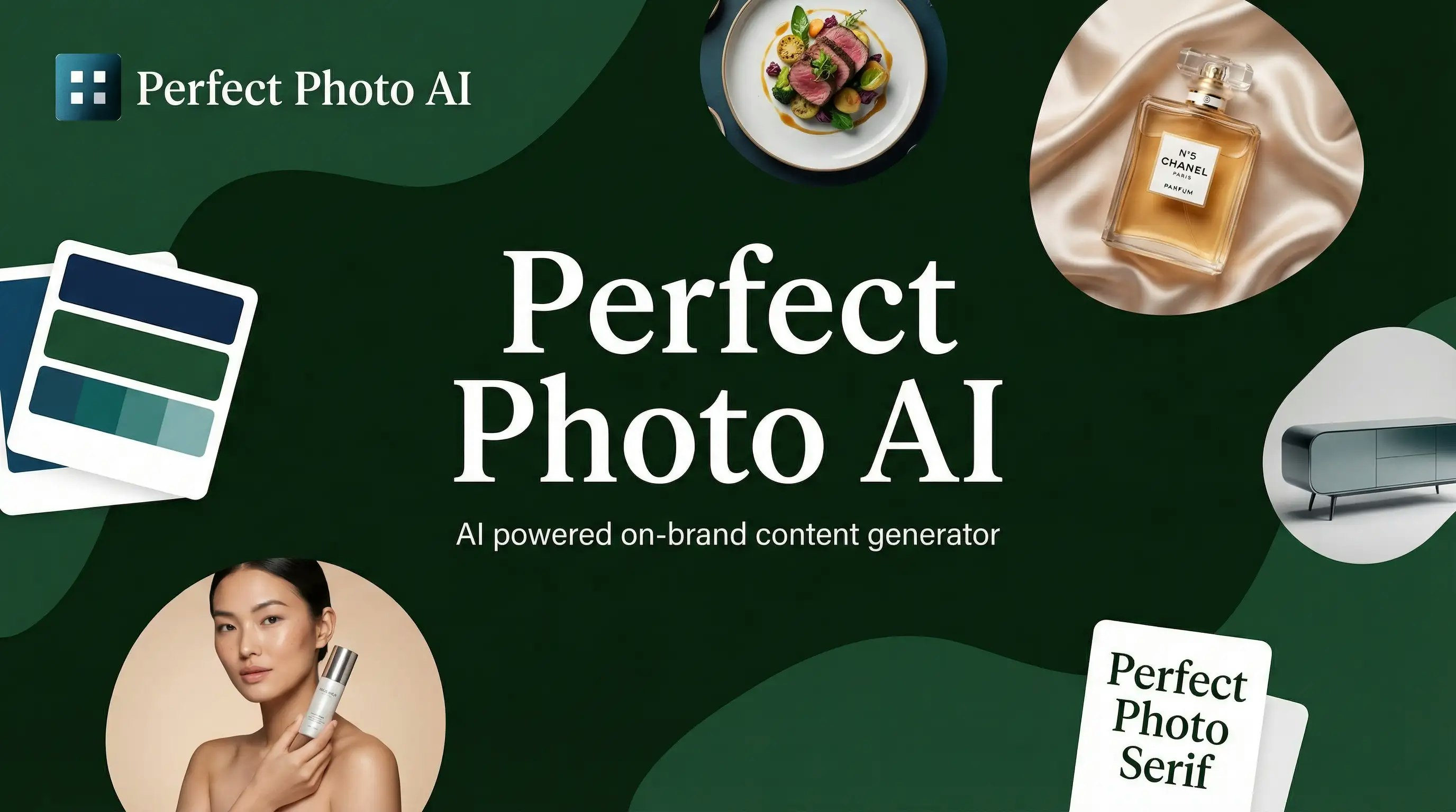 Perfect Photo AI - Main product screenshot demonstrating key features and user interface