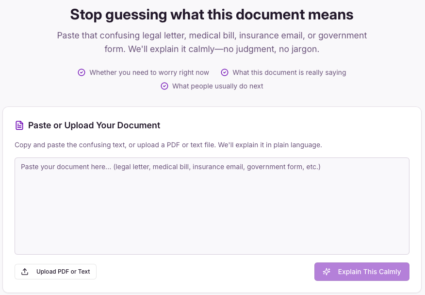 AMID - You Are Not The Problem - Main product screenshot demonstrating key features and user interface