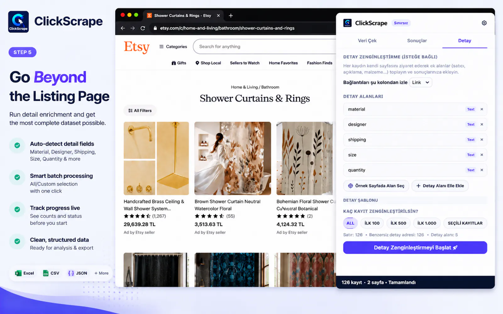 ClickScrape screenshot 4