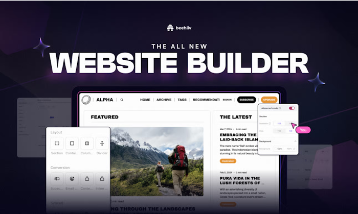 A Website Builder for Everyone产品图