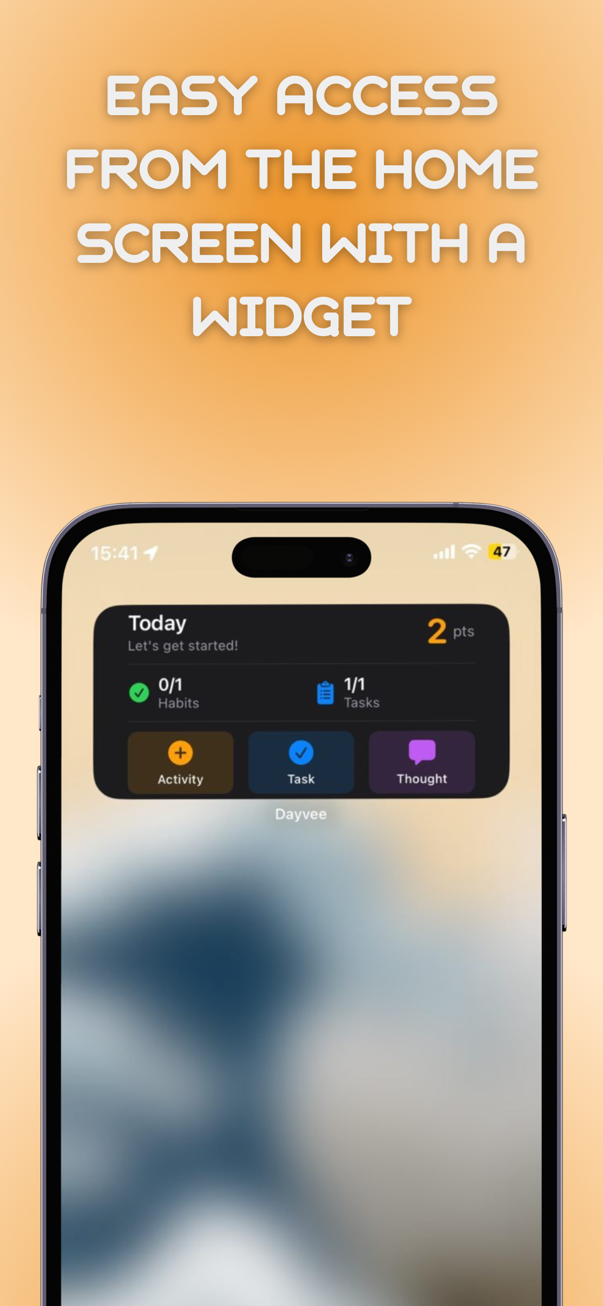 Dayvee: Daily Life Tracker gallery image