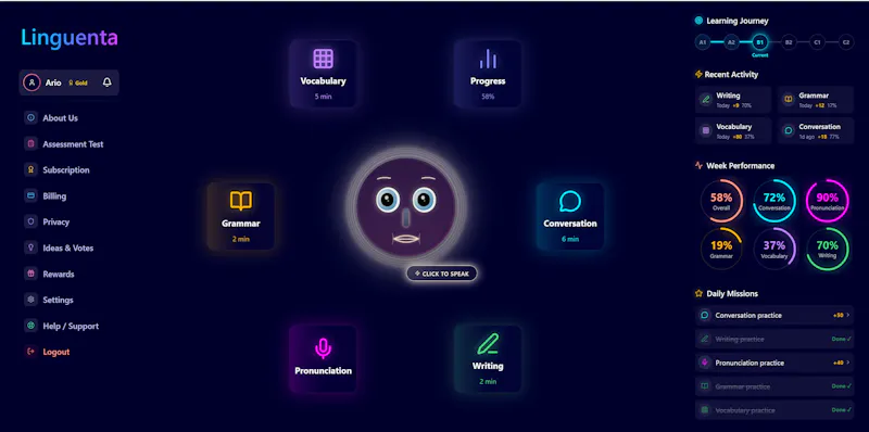 Linguenta screenshot 1