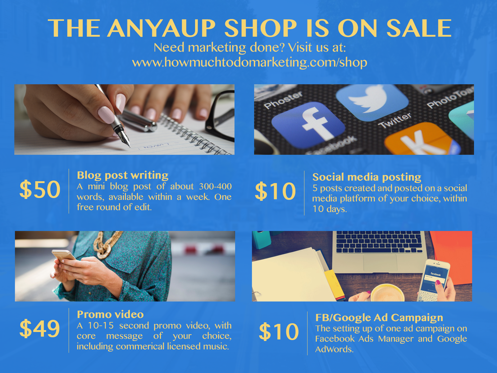 How Much To Do Marketing gallery image