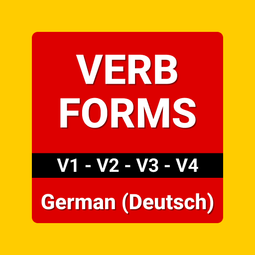 Verb Forms - German - Product Hunt launch logo and brand identity