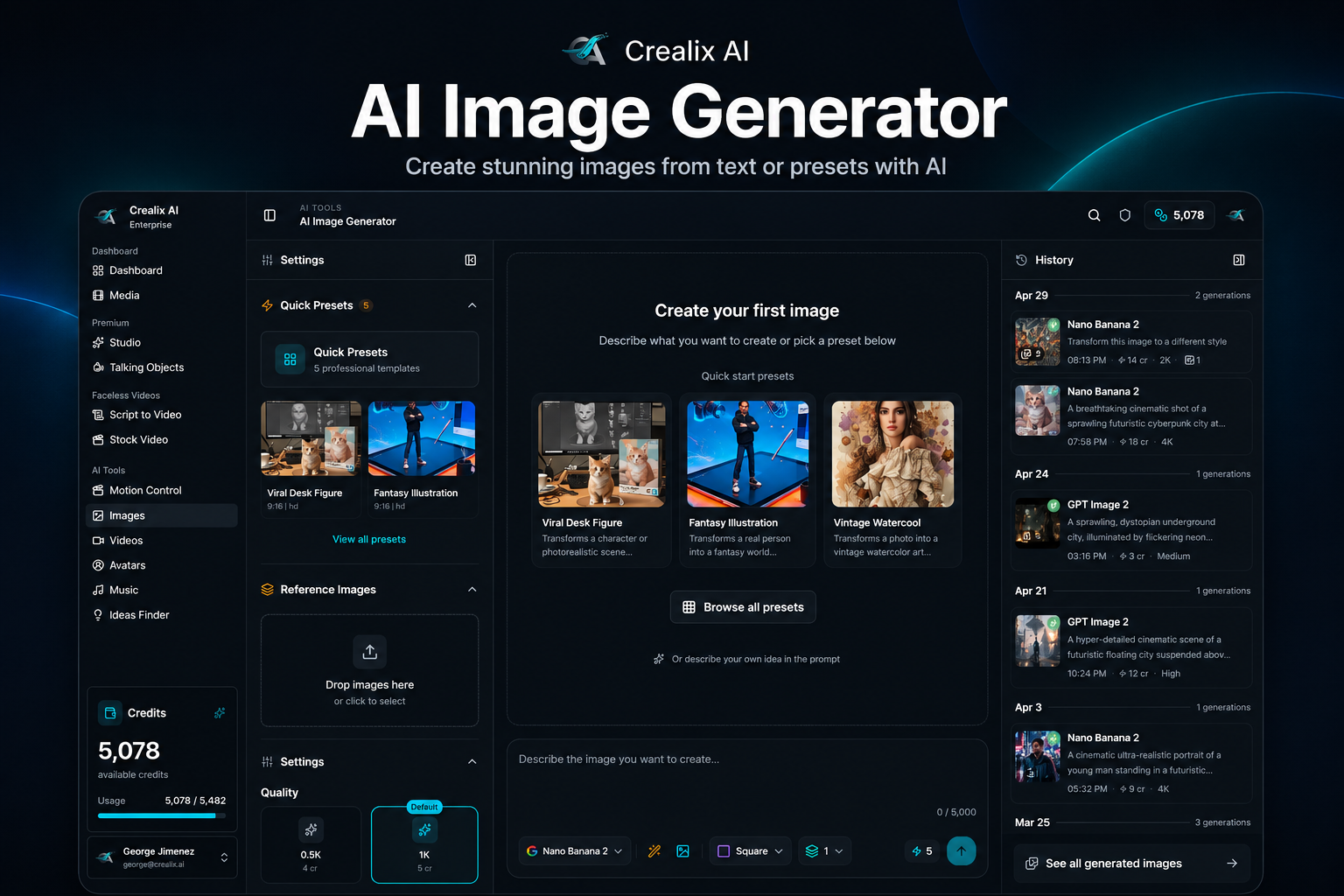 Crealix AI gallery image