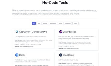 NoCode Portal gallery image