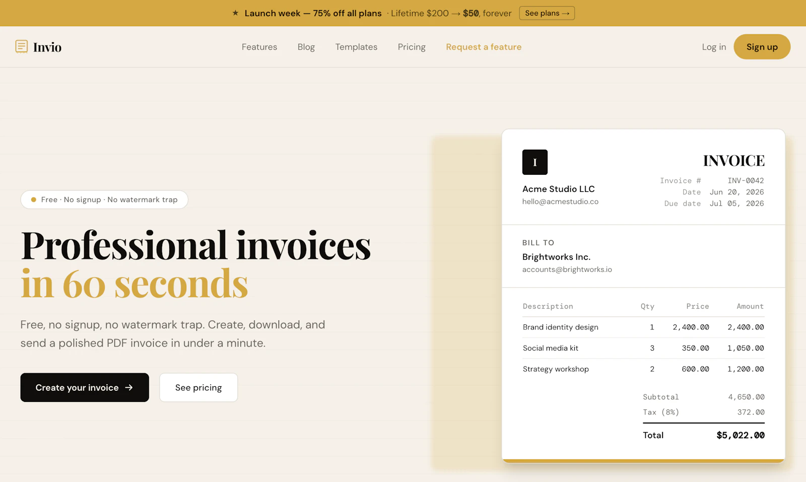 Invio screenshot 2