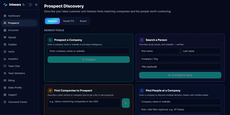 Intesara Intelligence  screenshot 4