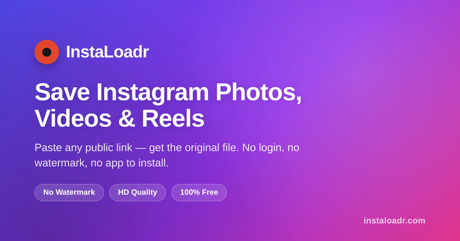 InstaLoadr screenshot 1