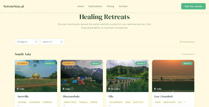 SereneStay.ai screenshot 2