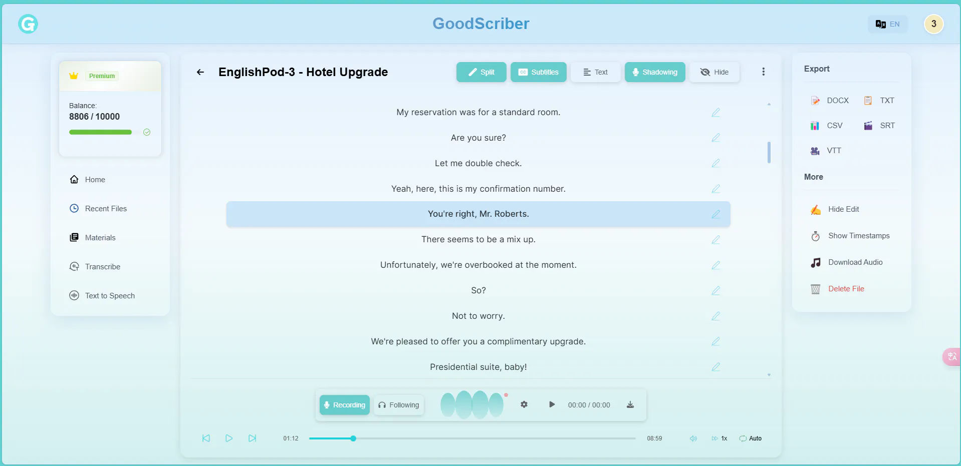 GoodScriber gallery image