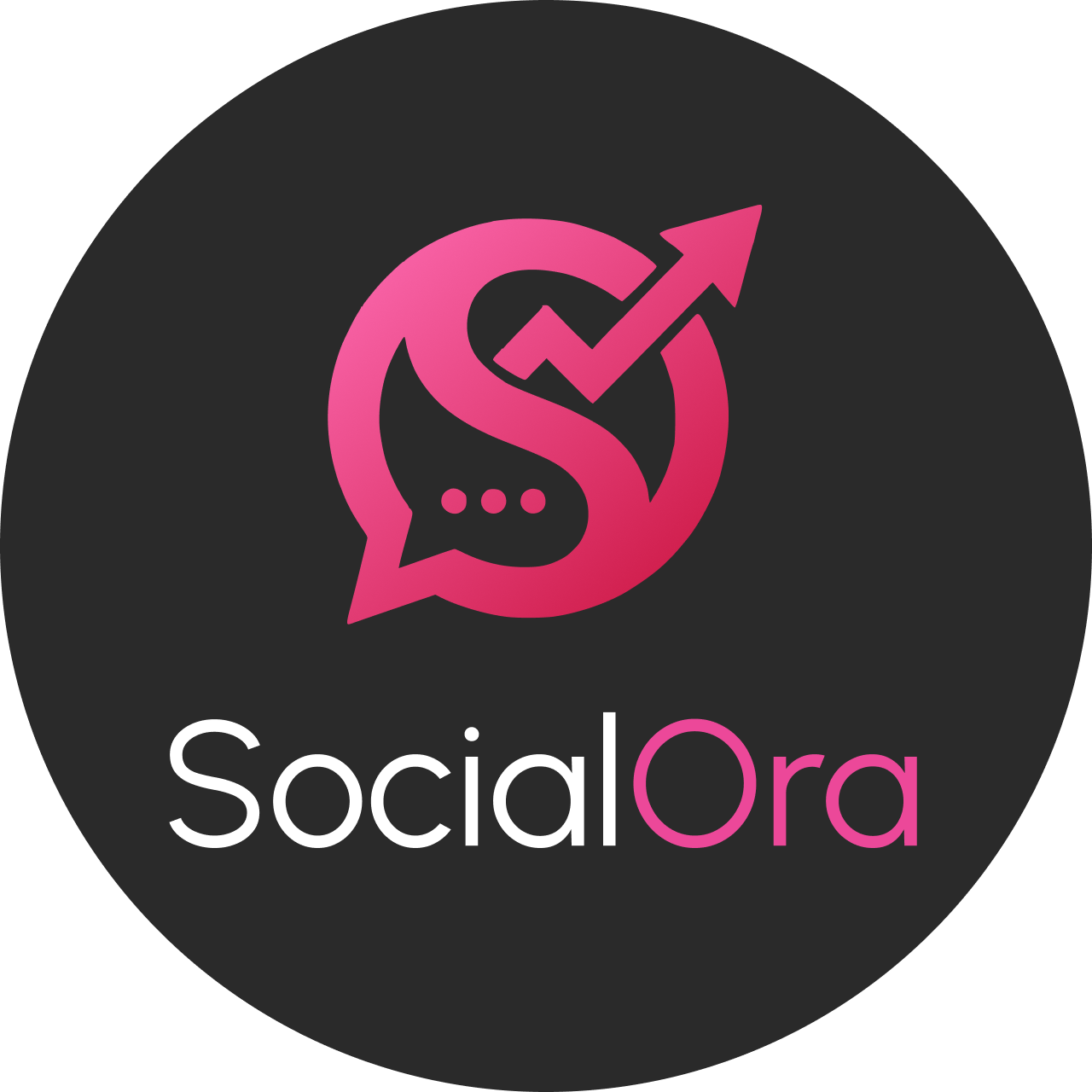 Socialora - Product Hunt launch logo and brand identity