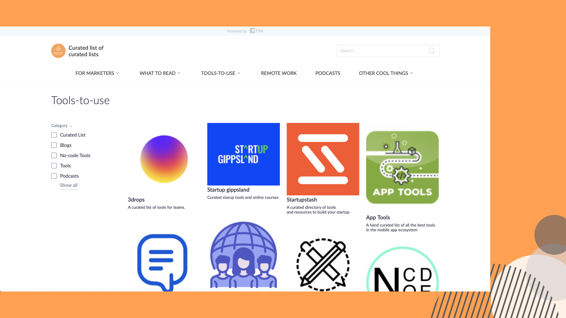 Curated list of curated lists gallery image