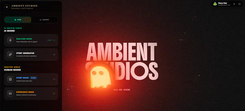 Ambient Studios screenshot 2