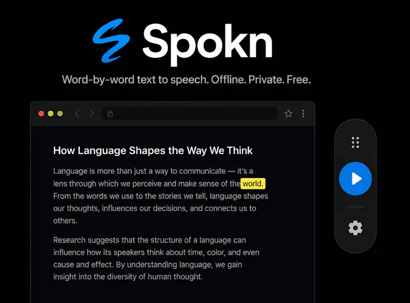 Spokn screenshot 2