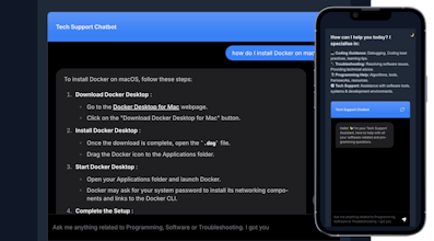 Tech Support Chatbot gallery image