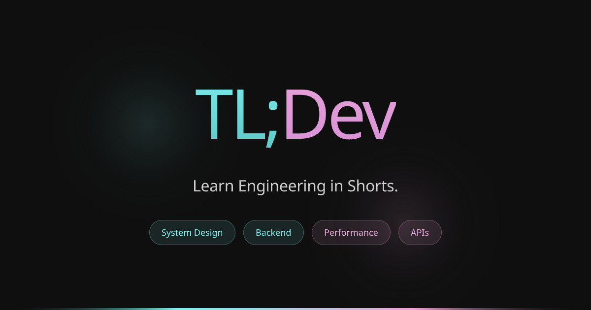 TL;Dev gallery image