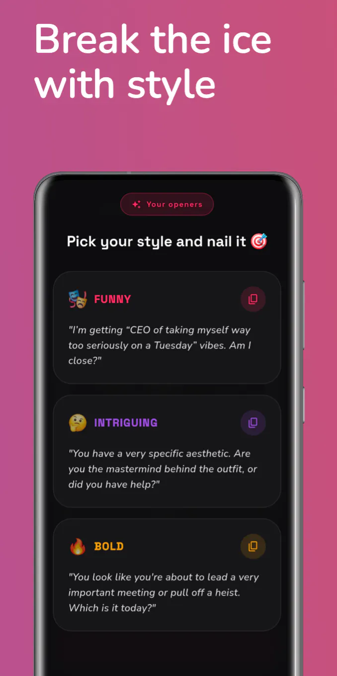 GlazeUp: AI Wingman & Dating Assistant gallery image