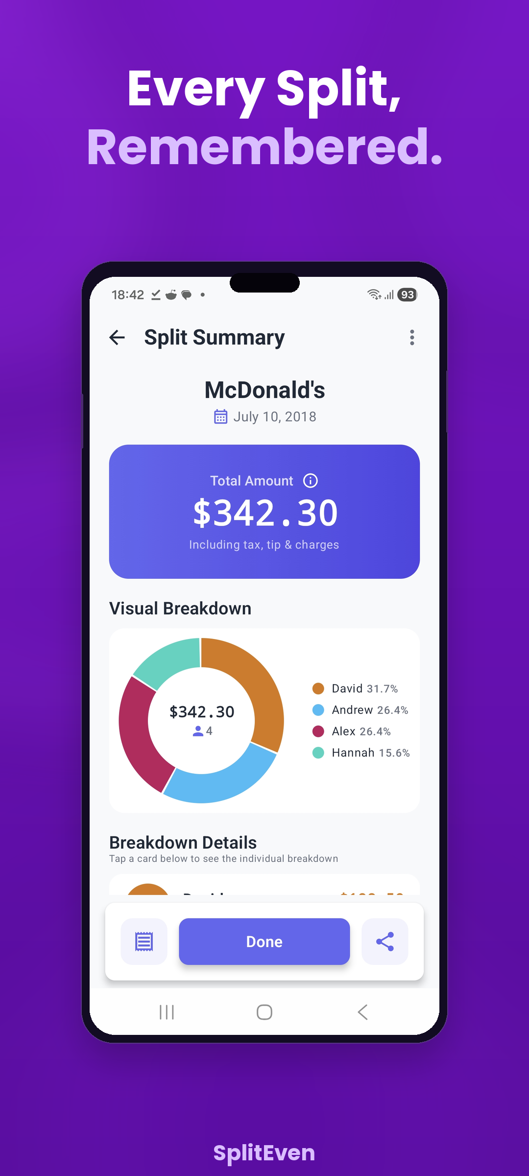 SplitEven gallery image