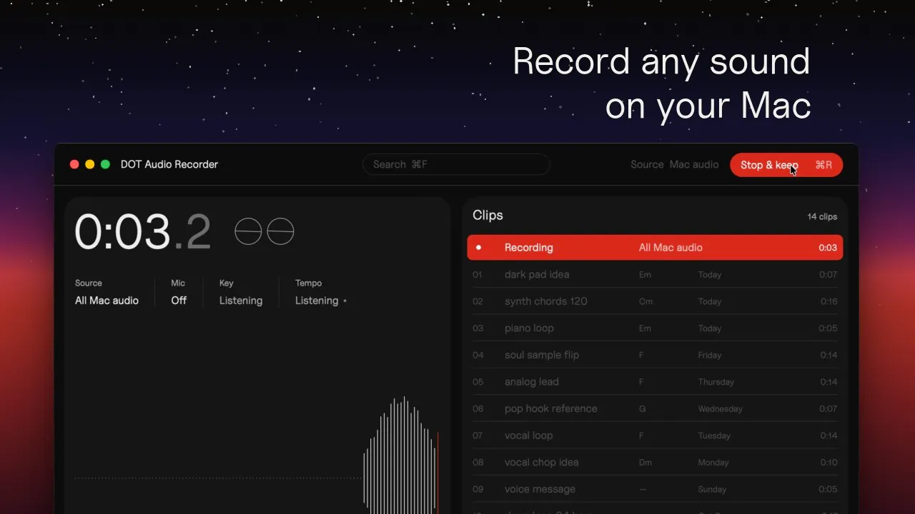 DOT Audio Recorder gallery image