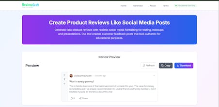 ReviewCraft gallery image