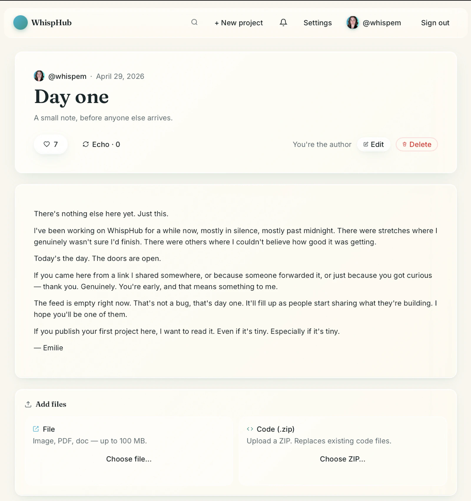 WhispHub screenshot 5