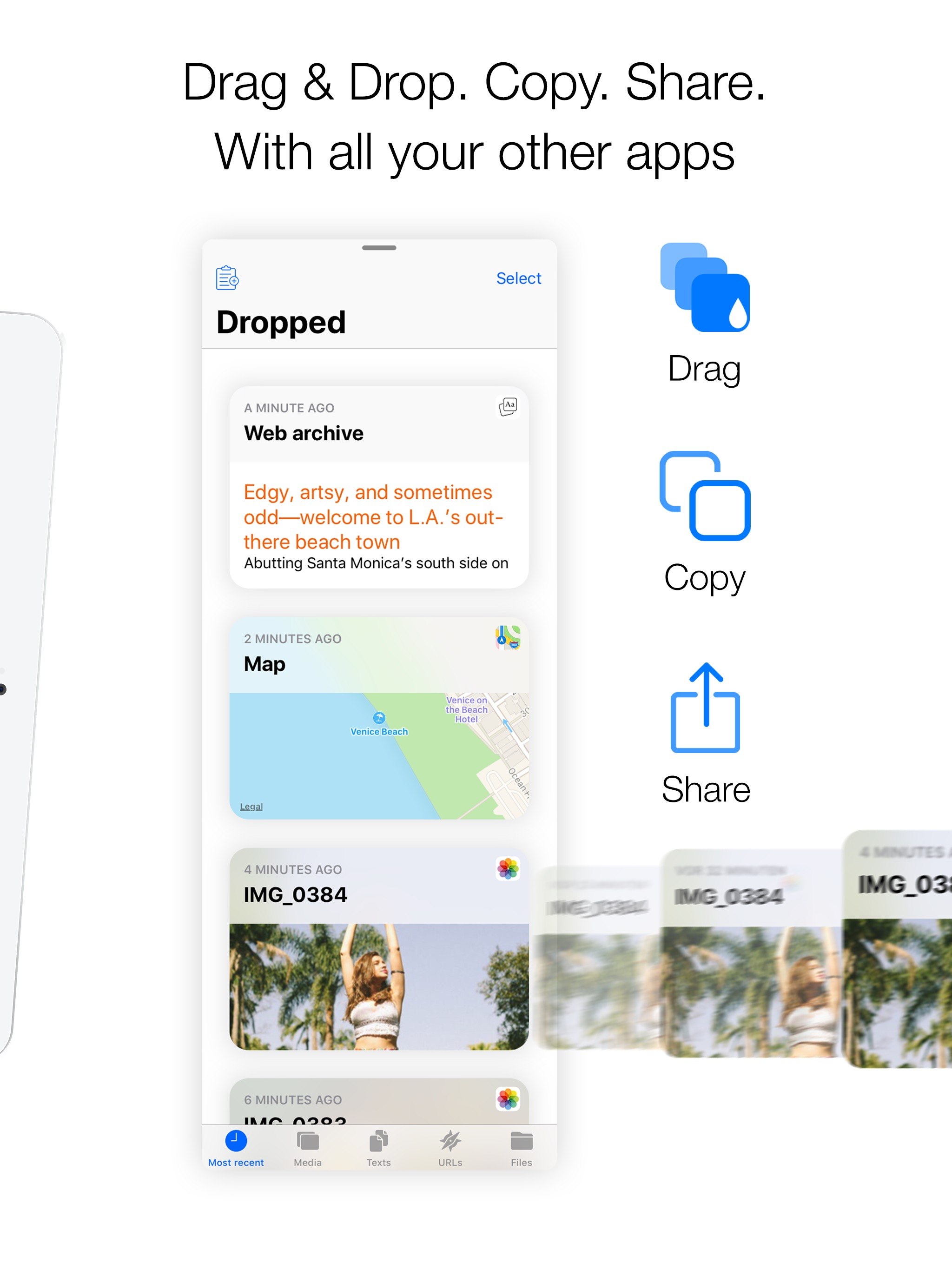 Drag & Drop Clipboard for iOS 11 gallery image